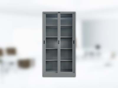Cupboard 2 Pintu Montana - Pintu Dorong Kaca