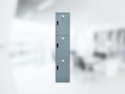 Locker 3 Pintu Mustang Kunci Standard & Gembok