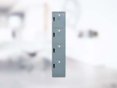 Locker 4 Pintu Mustang Kunci Standard & Gembok