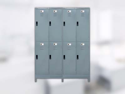 Locker 8 Pintu Mustang 2 x 4 + Kaki 10cm