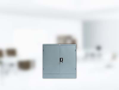 Setengah Cupboard 2 Pintu Mustang - Pintu Buka Plat